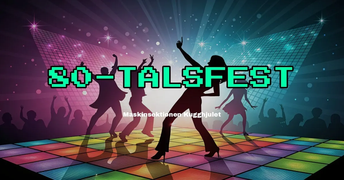 Omslagsbild för 80-talsfest