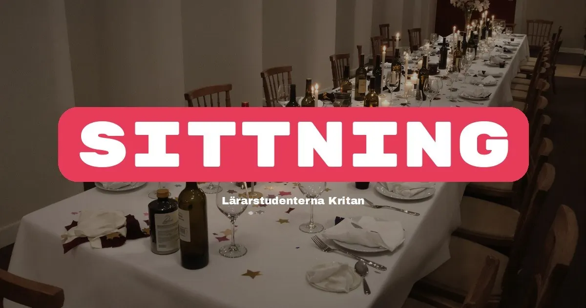 Omslagsbild för Sittning