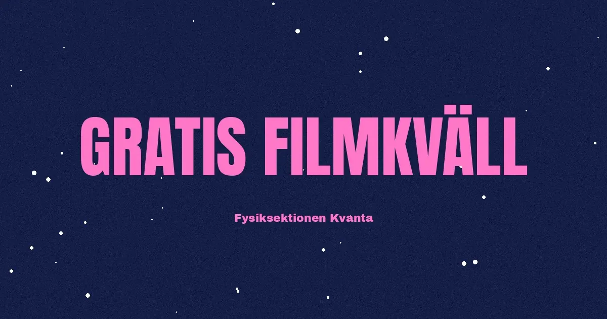 Omslagsbild för Gratis filmkväll